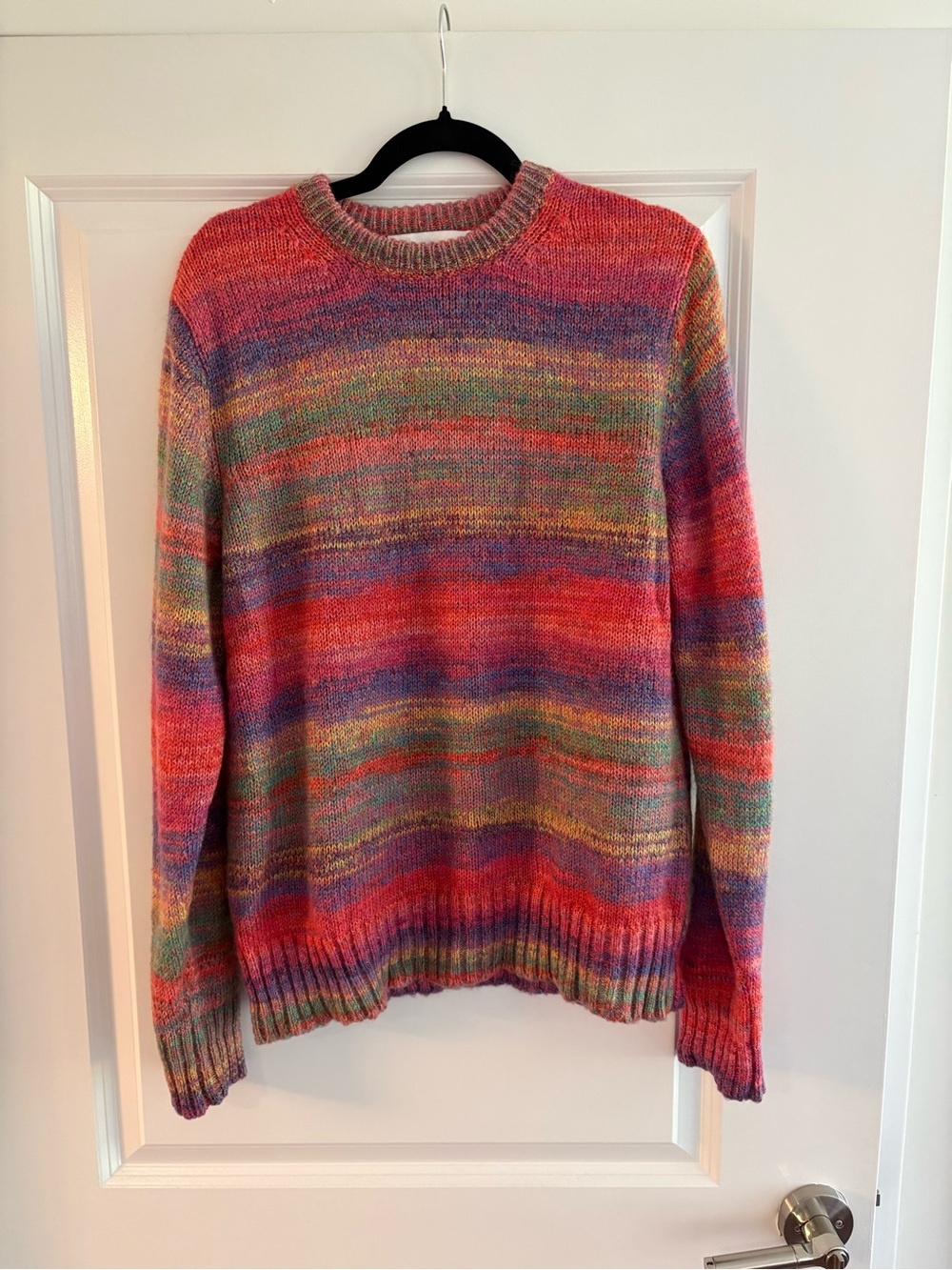 Corridor Spacedye Mohair Crewneck Sweater - Medium